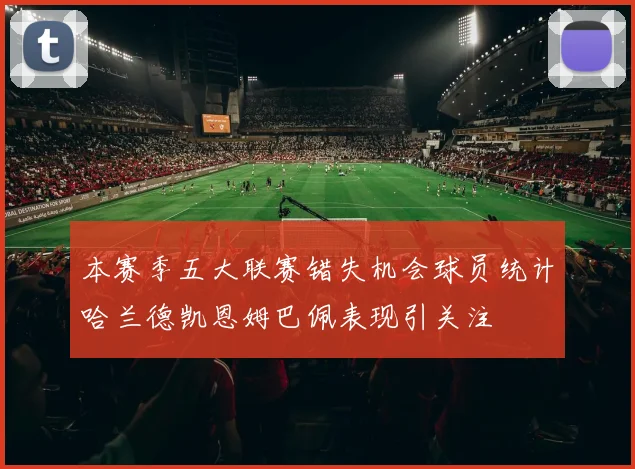 本赛季五大联赛错失机会球员统计哈兰德凯恩姆巴佩表现引关注